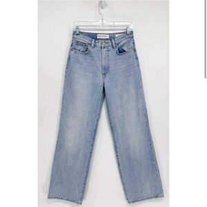 Aritzia 26 Denim Forum Farrah Wide Jeans
